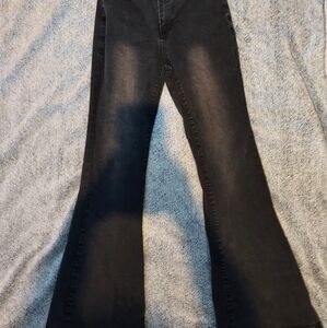 Shein black jeans. Cute for dressing up or for something more casual.